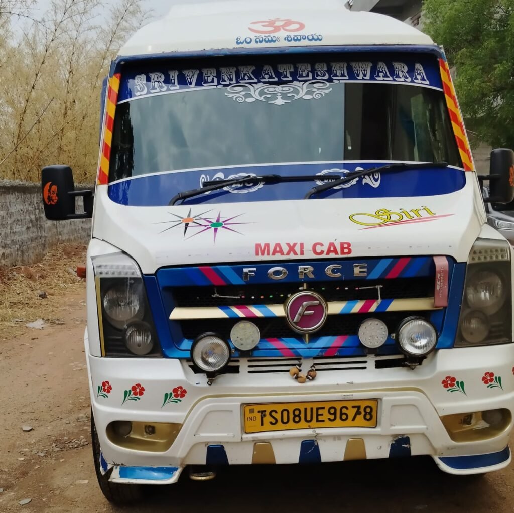 17 seater tempo traveller rent in hyderabad