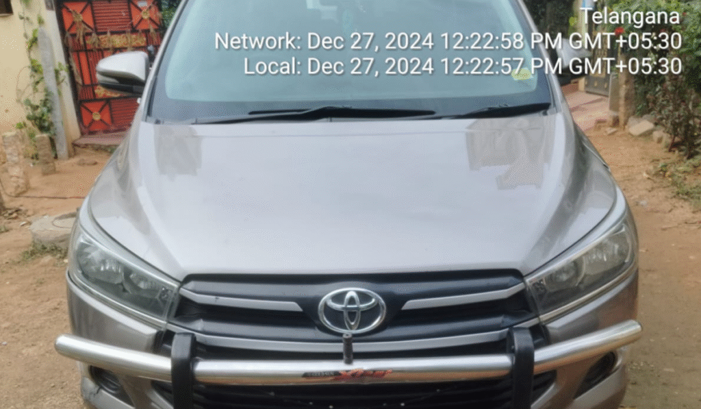 hyderabad to srisailam innova